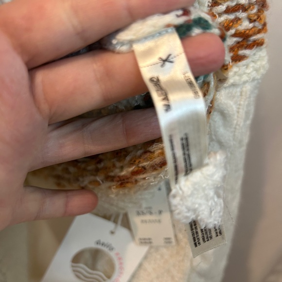 NWT Daily Practice by Anthropologie Plush Cropped Sweater size XSP - Picture 12 of 14